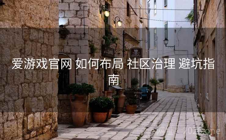 爱游戏官网 如何布局 社区治理 避坑指南